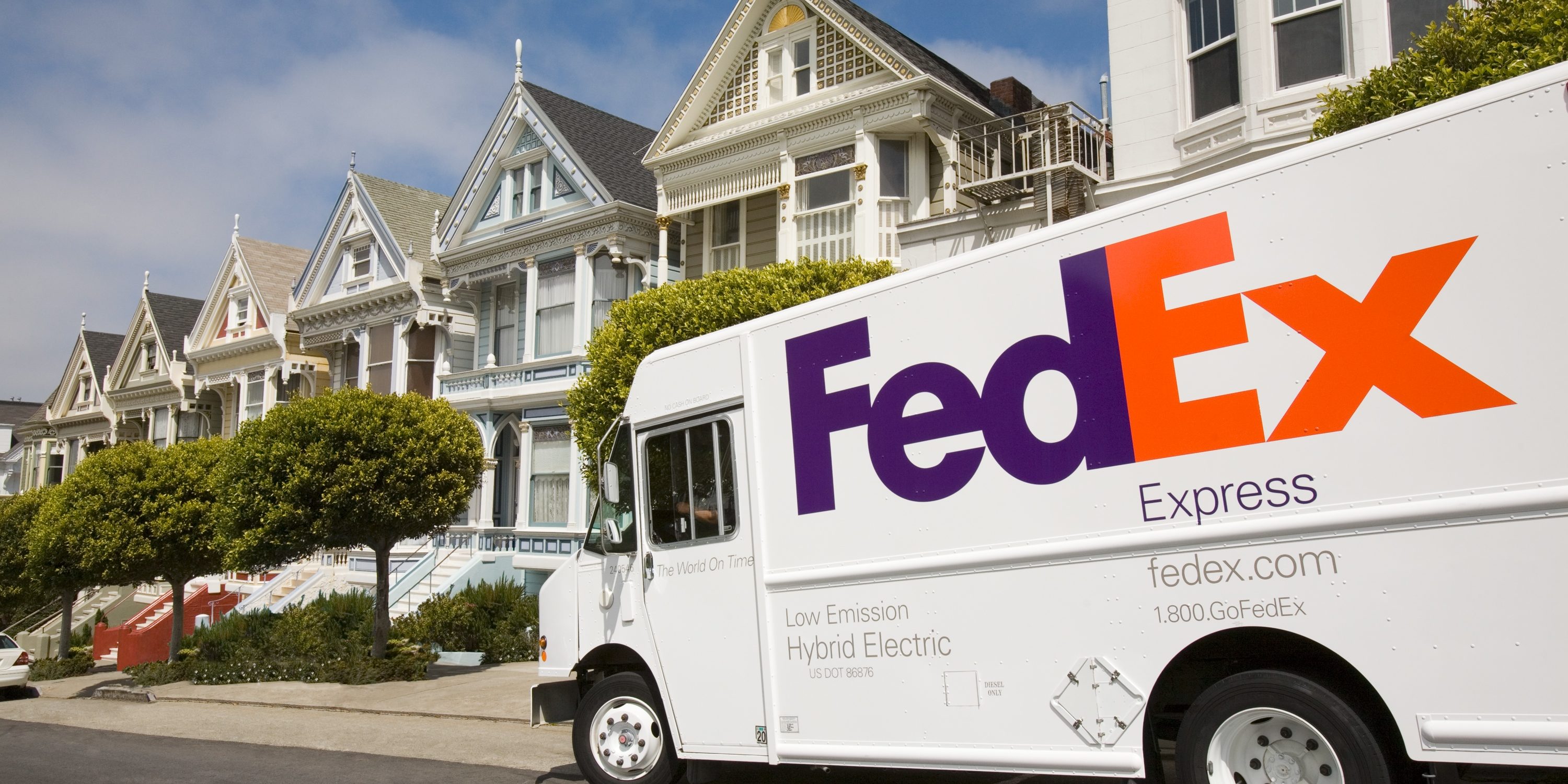 FedEx Express Hybrid Vehicle, San Franciso
