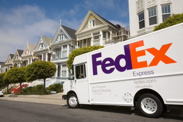 FedEx Express Hybrid Vehicle, San Franciso
