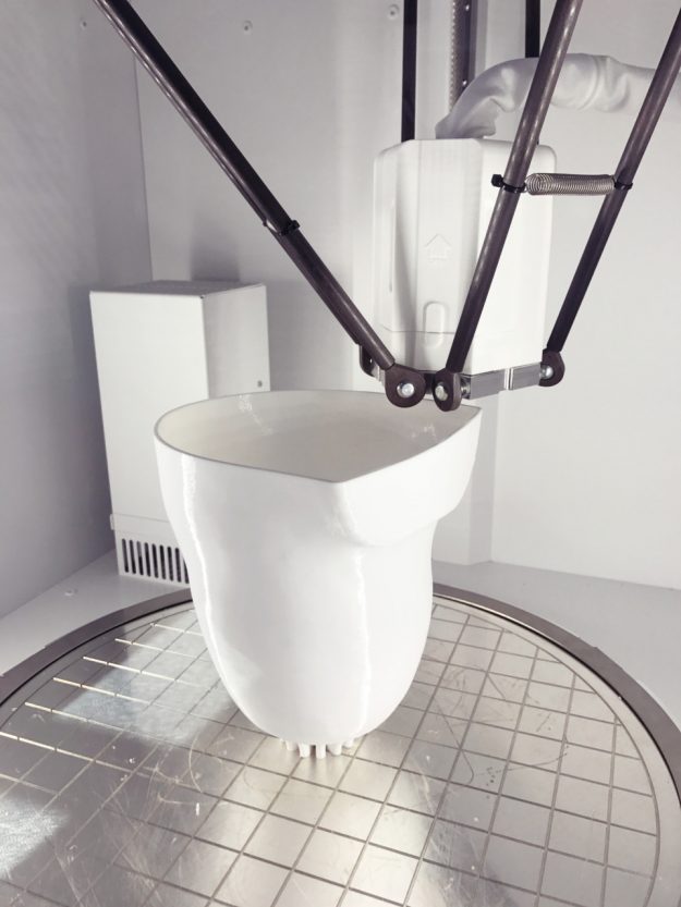 Druck eines Prothesen-Testschafts bei Kühling&Kühling Druck eines Prothesen-Testschafts bei Kühling&Kühling